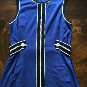 Lilly Pulitzer Dress.  Royal Blue/ Dark Purple.